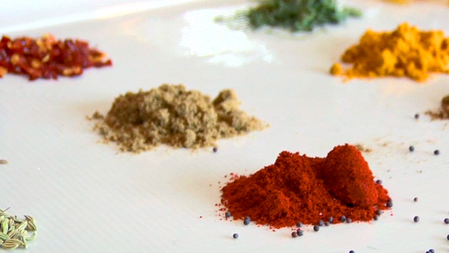 spices for palak paneer