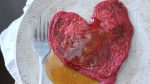 Beet-Colored Red Velvet Pancakes recipe