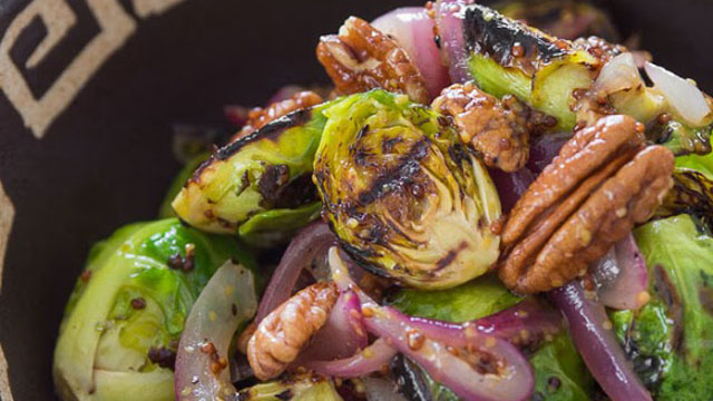 Grilled Brussels Sprout recipe