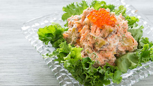 Salmon and Potato Salad recipe