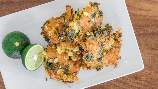 Corn and Crab Fritter recipe