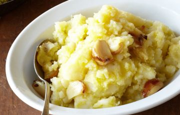 Olive OIl Mashed Potatoes recipe