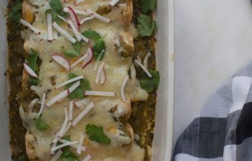 Salsa Verde Enchiladas recipe