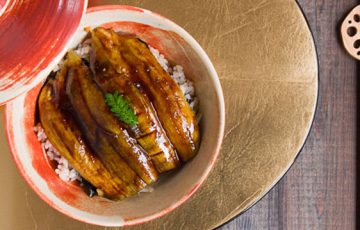 Roasted Eggplant Donburi recipe