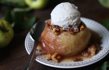 Maple Walnut Baked Apples recipe