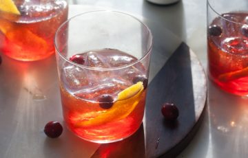 Cranberry Old-Fashioned recipe