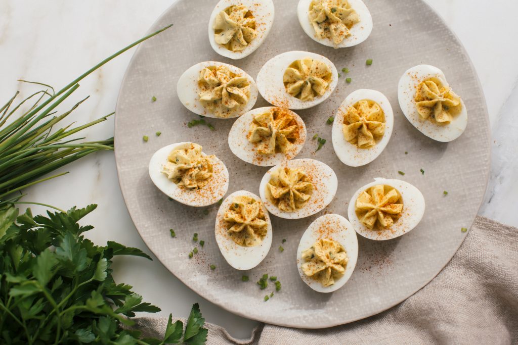 Herb Deviled Eggs Recipe