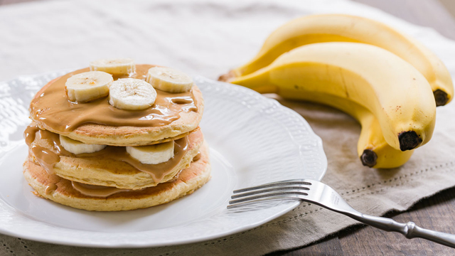 Peanut Butter Banana Pancakes Recipe