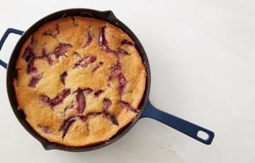 Plum Skillet Cake recipe