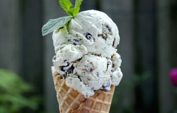 Fresh Mint and Chocolate Ice Cream Recipe