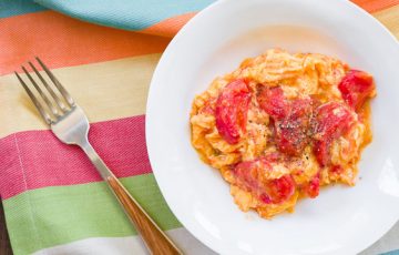 Tomato Scrambled Eggs Recipe