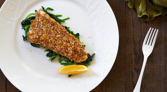 Almond Crusted Sole