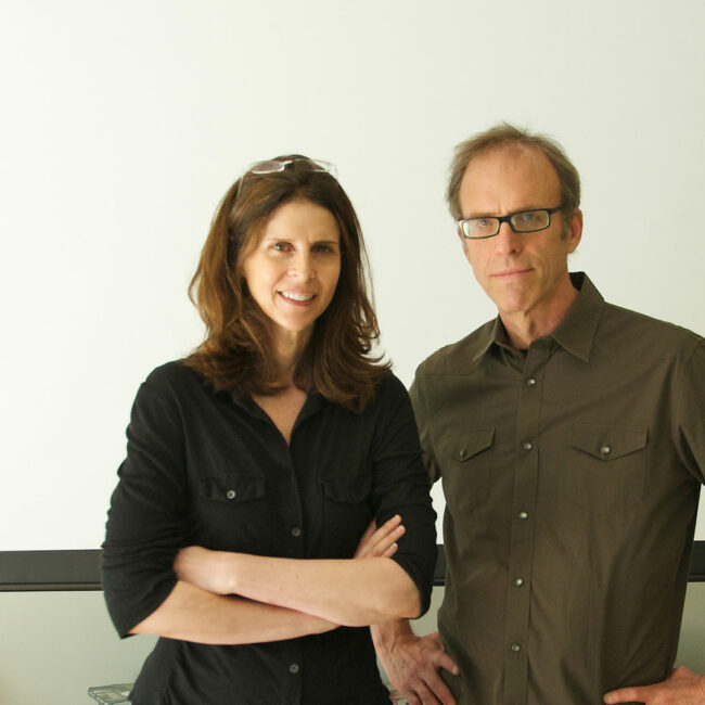 Invisible War filmmakers Amy Ziering and Kirby Dick.