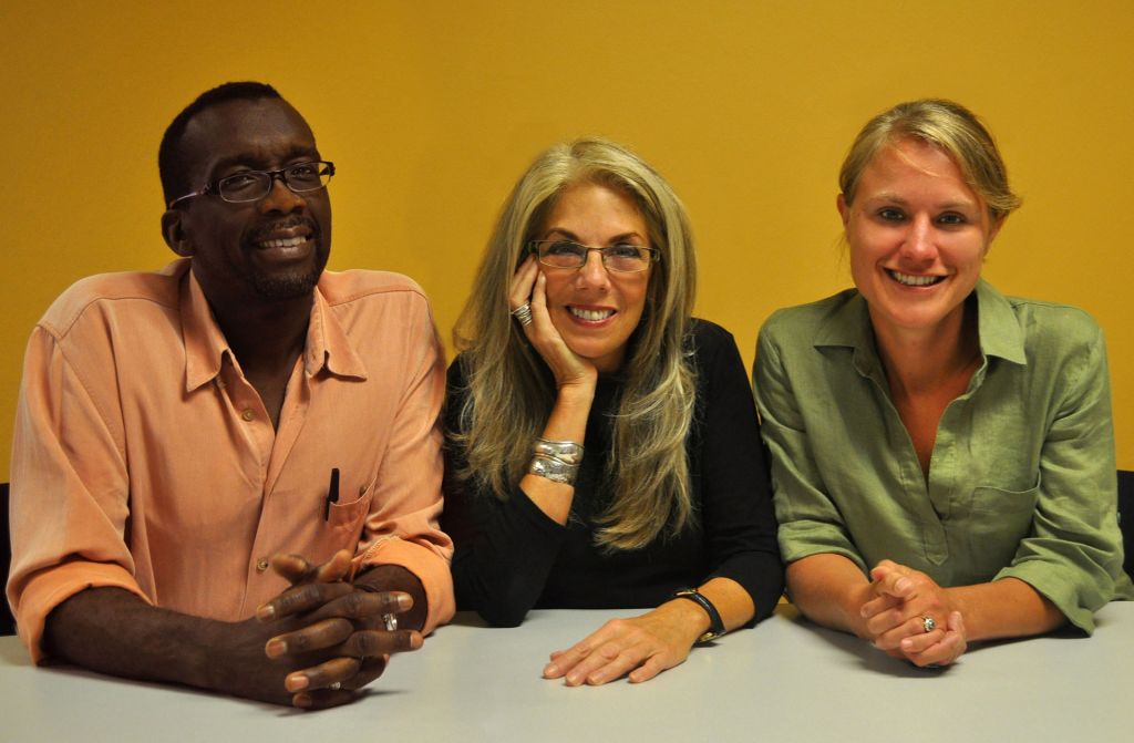 American Denial filmmakers Llewellyn Smith, Christine Herbes-Sommers, and Kelly Thomson