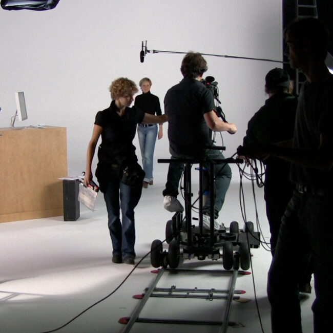 production of the first Wikipedia video tutorials (Hamburg, Germany)