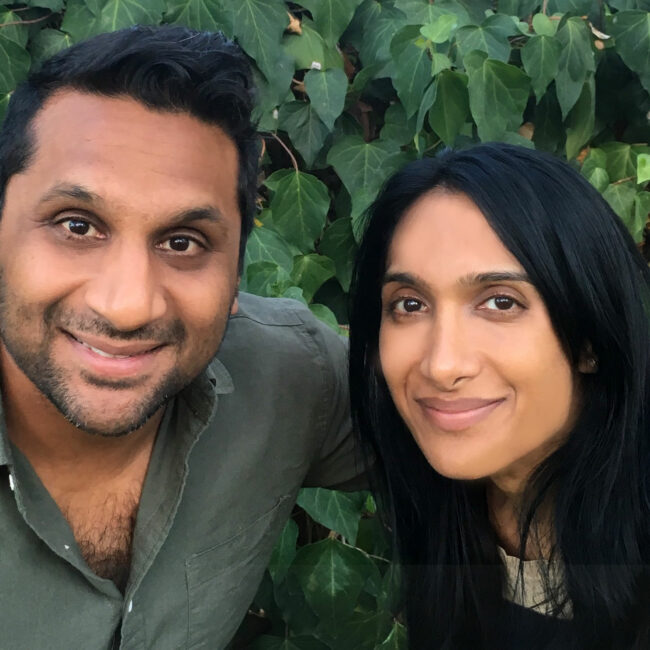 Filmmaker siblings Ravi and Geeta Patel of Meet the Patels