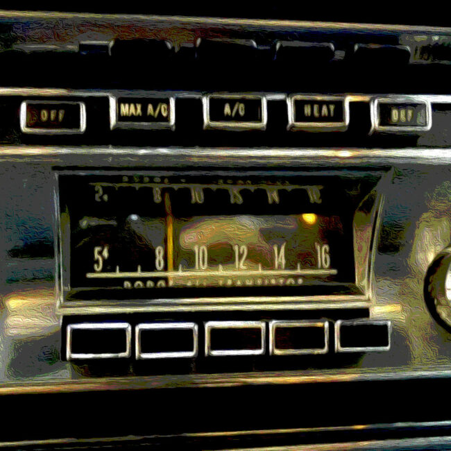 1966 Dodge Monaco Dashboard and Radio