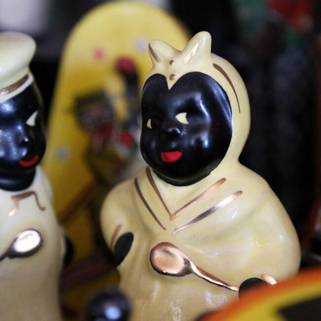 Black memorabilia figurines