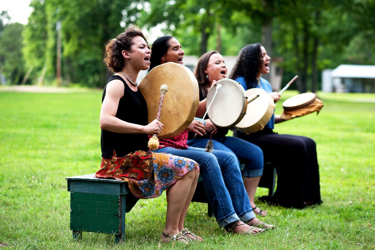 Ulali (Charly Lowry, Pura Fe, Layla Locklear, Jennifer Kreisberg) Photo by David MacLeod