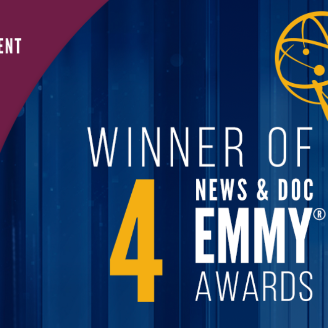 Indie Lens Wins 4 News & Doc Emmys graphic
