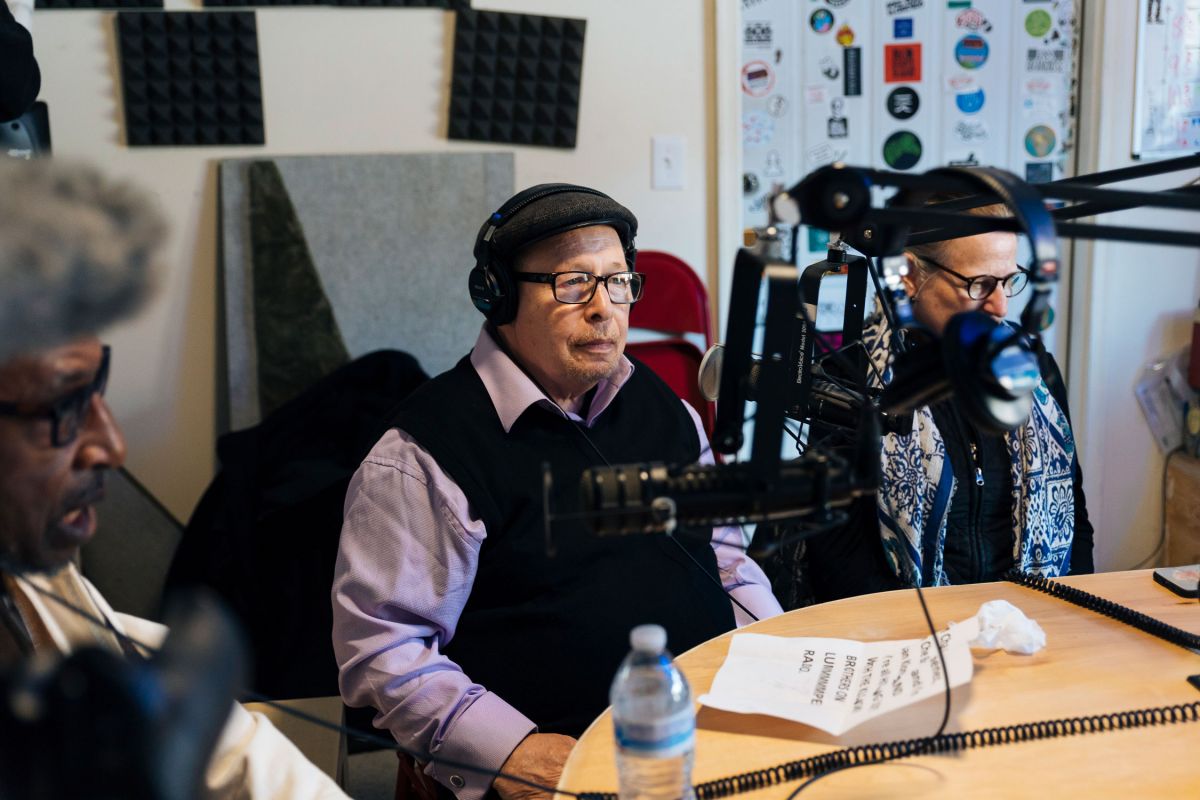 Activist Jose "Cha Cha" Jimenez, on modern day a radio program