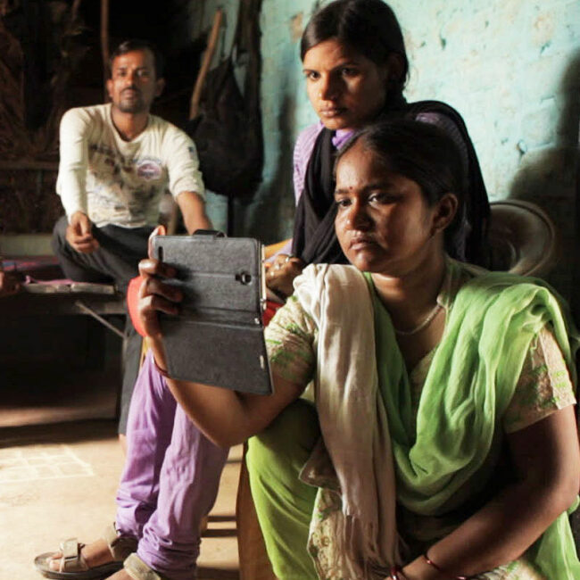Meera and Suneeta reporting on an illegal mining mafia in the heartlands of Uttar Pradesh.