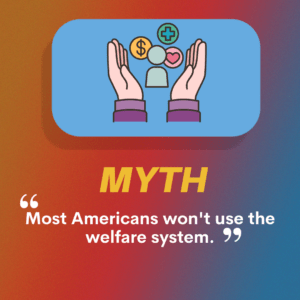 Myth: Most Americans won't use the welfare system.