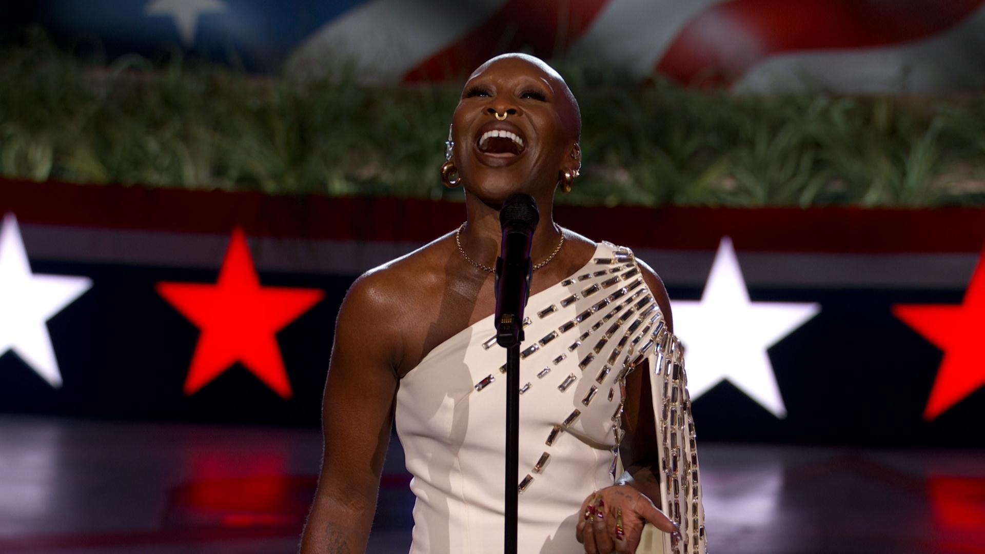 Cynthia Erivo Performs 