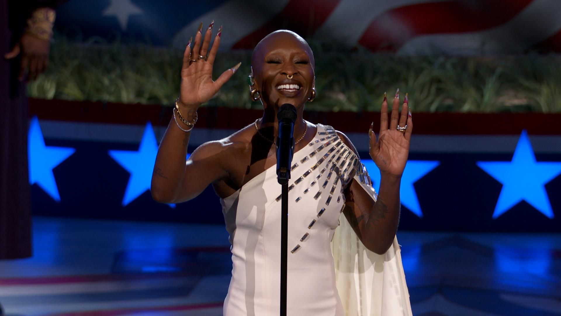 Cynthia Erivo Performs 