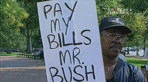 Bush on the Economy: a Sluggish Economy poster image