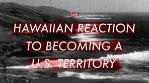Lowering the Hawaiian Flag poster image