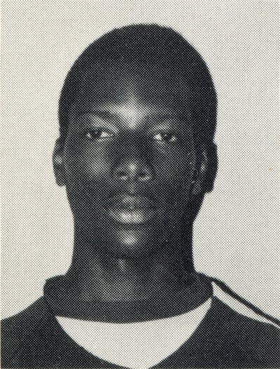 Billy Barber’s baseball team photo. Barber became Leland’s Chief of Police. Image courtesy of Leland Public School District Harvest-Yearbook-Barber.jpg