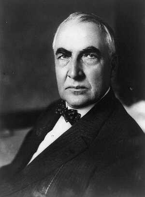President Warren Harding, 1020. Library of Congress. President-29-Harding-1920-LOC.jpg
