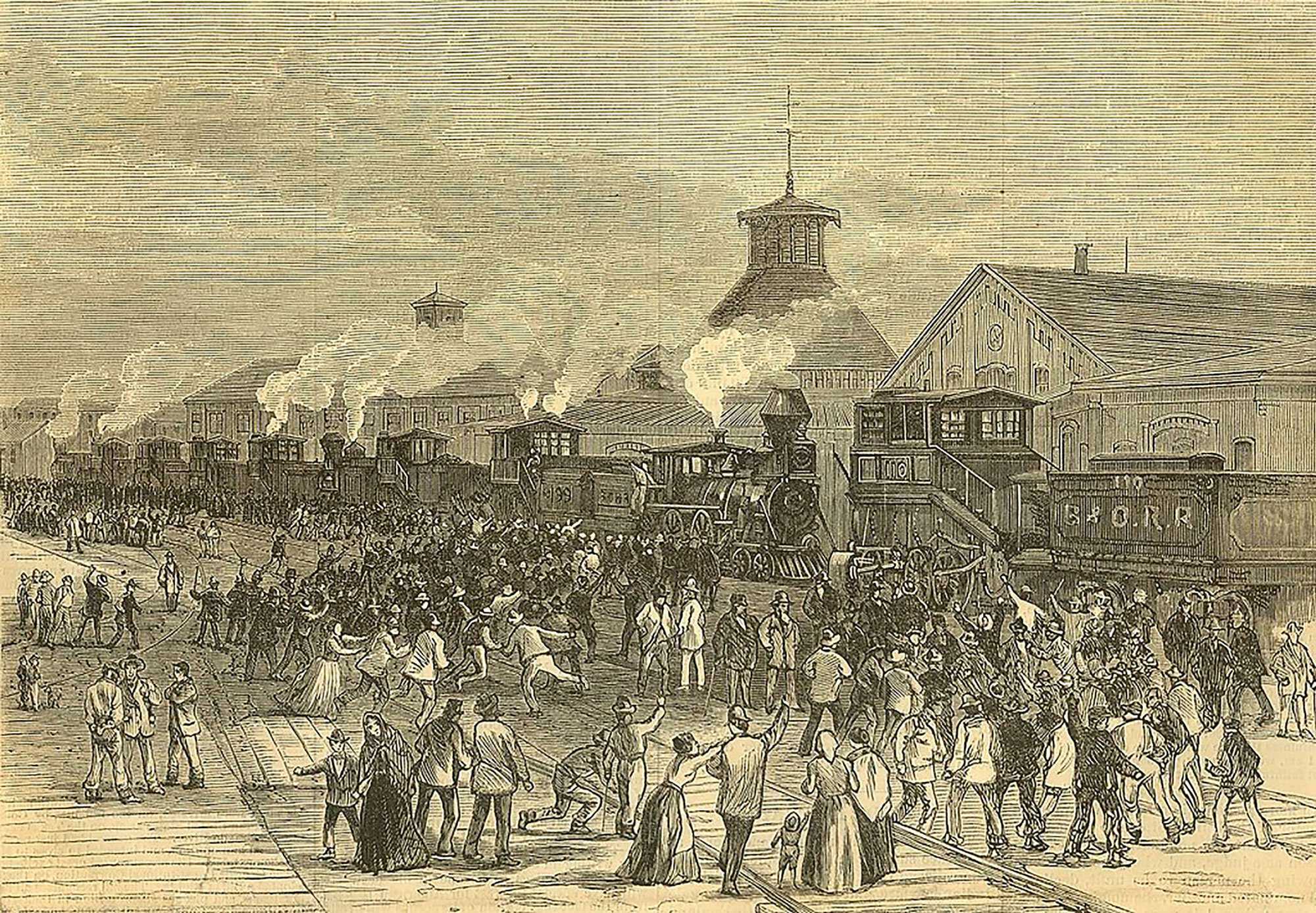 Martinsburg, WV, July 16, 1877, PD Mine-Wars-Timeine-1.jpg