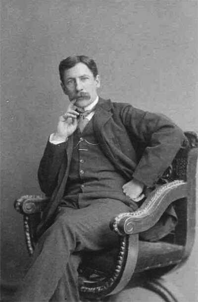Frank Sprague, inventor of the electric motor, in the mid-1880s. Courtesy of John Sprague. Frank_Sprague_1.jpeg