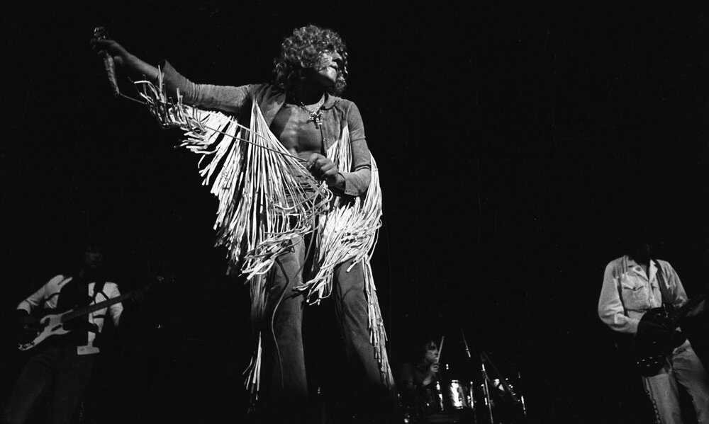 Roger Daltrey from The Who performing at the Woodstock Festival, 1969, Credit: Henry Diltz Woodstock-Inspired-Music-WS_3904_AS_DILTZ.jpg