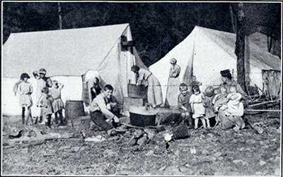 Families in a tented town. Credit: Coal Age Magazine Women_Mine_Wars_2.jpg