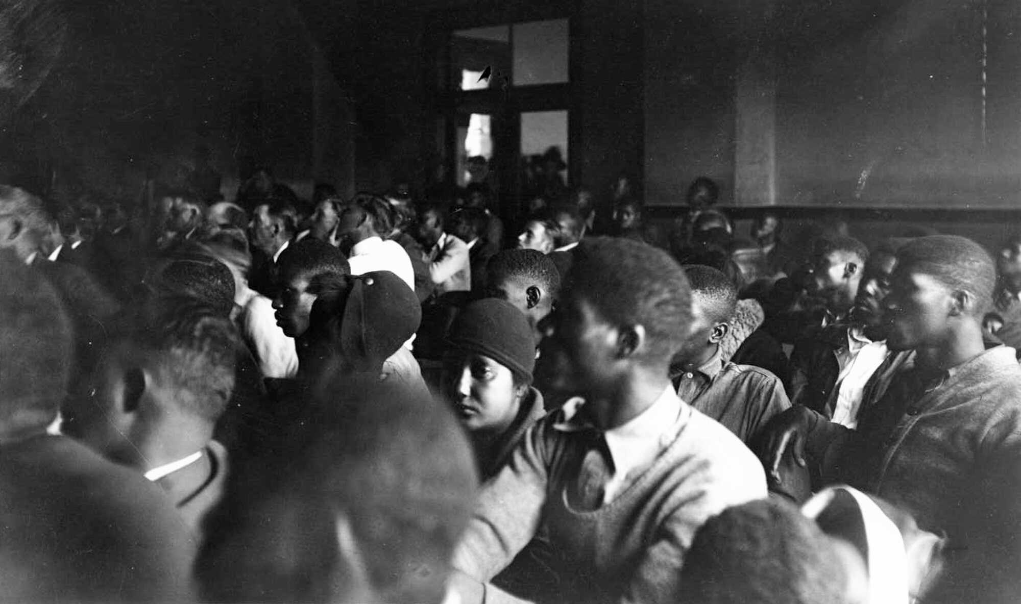 Courtroom. Courtesy: Morgan County Archives scottsboro-timeline-1934_courtroom.jpg