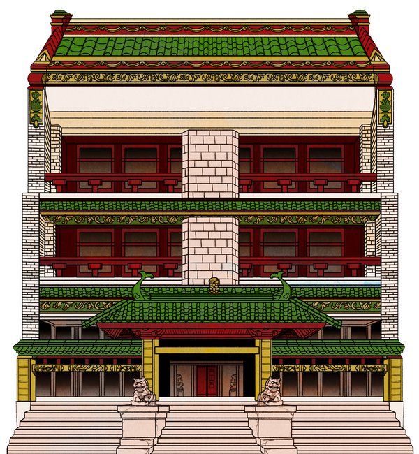 An attempt was made on Wong Chung’s life for collaborating with white doctors. Wong was undeterred by the attack, however, and continued to work with Blue out of a commitment to protecting his community. Plague-Hunt-ChineseSixHeadquarters.jpg