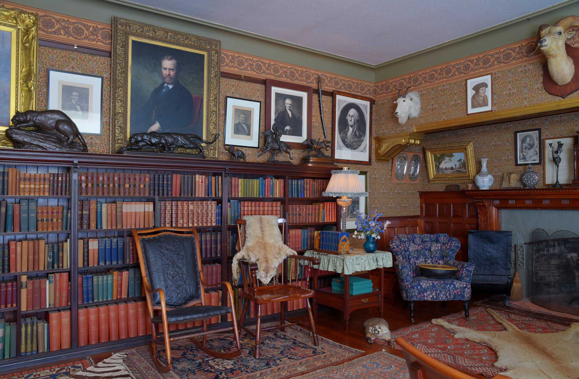 Audrey C. Tiernan, Courtesy of Sagamore Hill National Historic Site, National Park Service Roosevelt-09_14_15_SAGAMOREHILL_LIBRARY.jpg