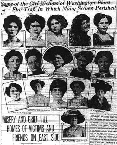 Victims of the New York Fire, Courtesy: The New York Times Triangle timeline 1.jpg