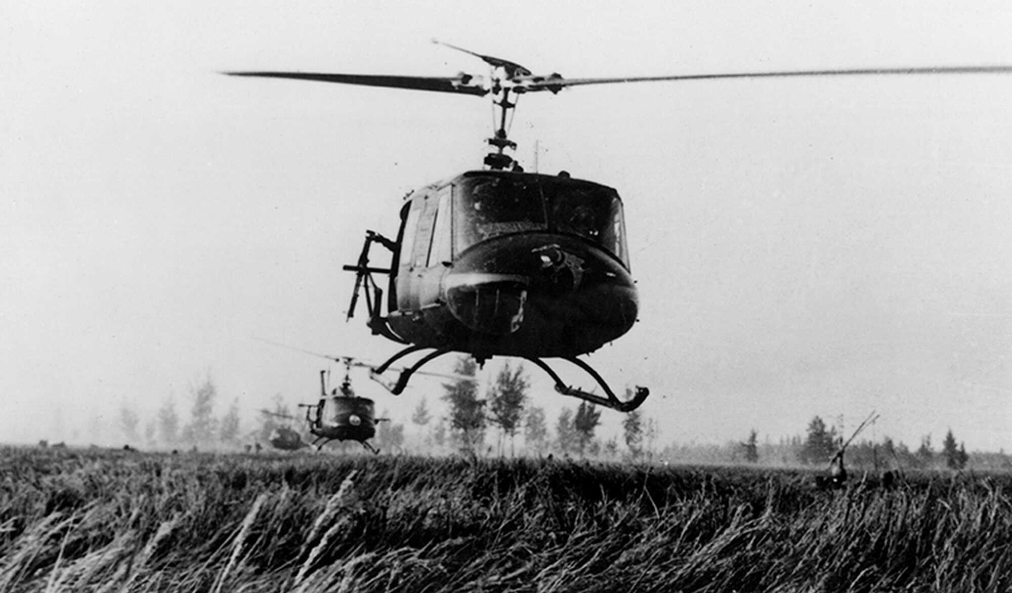 Helicopters land in My Lai, Courtesy: National Archives My Lay timeline Heli 800.jpg
