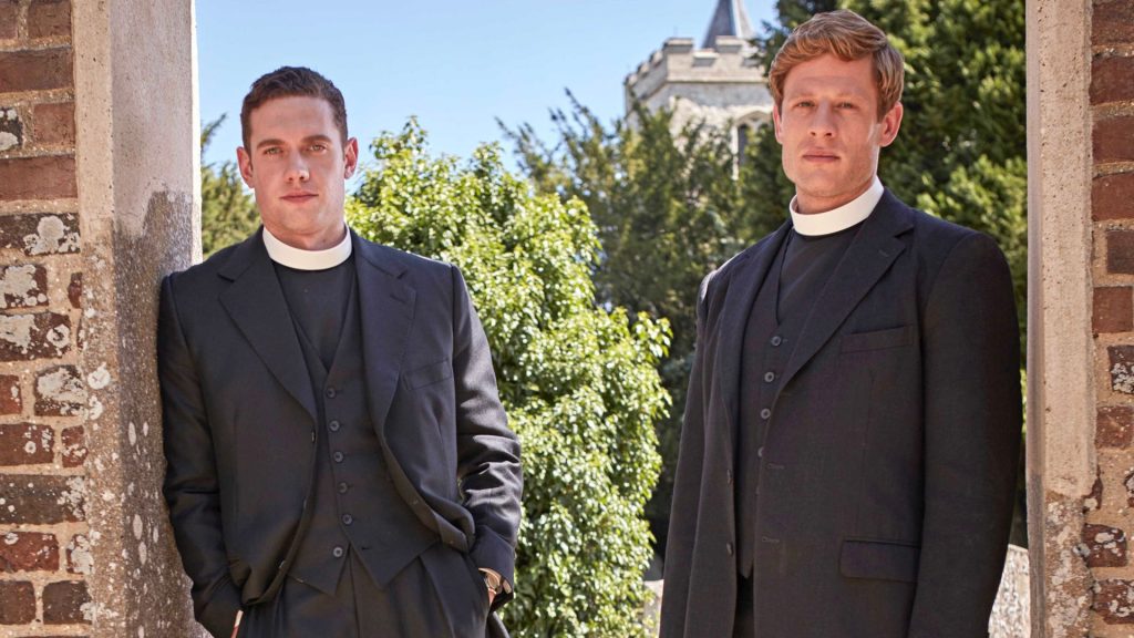 Tom Brittney and James Norton of Grantchester