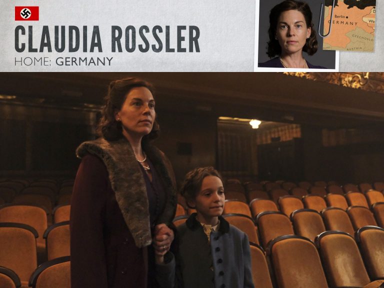 Victoria Mayer as Claudia Rossler in World on Fire