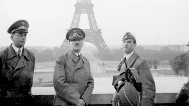 Adolph Hitler in Paris, June, 1940