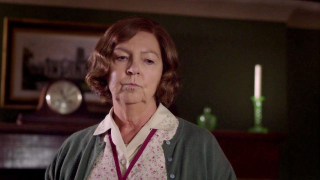 Tessa Peake-Jones as Mrs. C in Season 5, Episode 4 of Grantchester