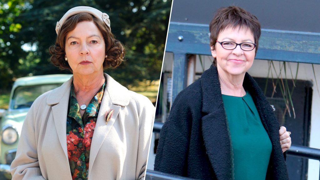 Tessa Peake-Jones as Mrs. C in Grantchester on MASTERPIECE on PBS