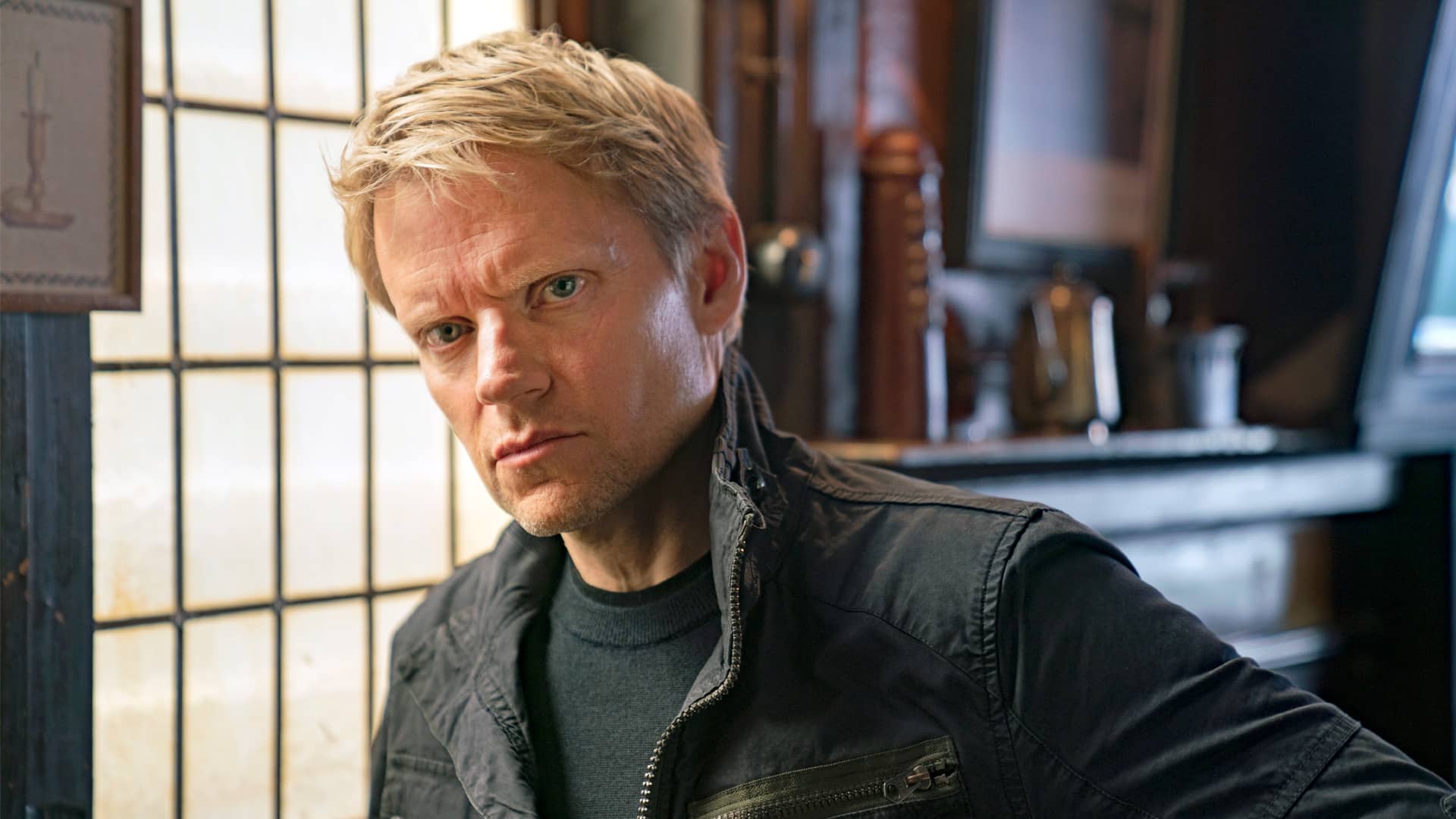 Marc Warren as Piet Van der Valk in Van der Valk, Episode 1