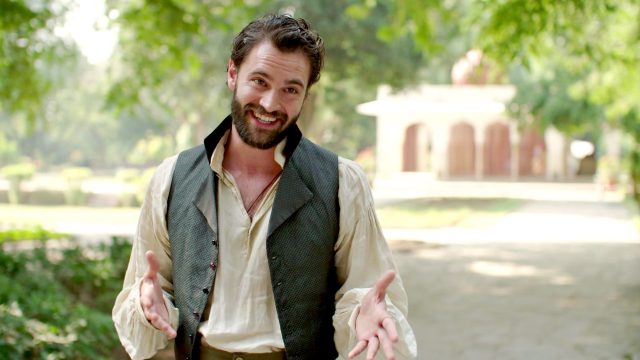 Tom Bateman on the locations and sets of Beecham House