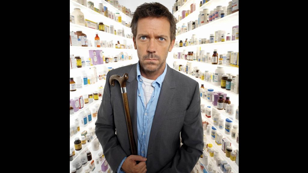 Hugh Laurie as Dr. Gregory House